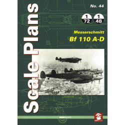 Scale Plans - Messerschmitt Bf 110 A-D - No. 44