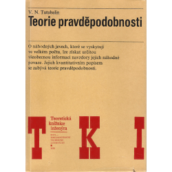 Teorie pravděpodobnosti (TUTUBALIN, V. N.)