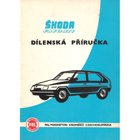 Škoda Favorit - Dílenská příručka