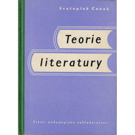 Teorie literatury (CENEK, Svatopluk)