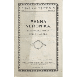 Panna Veronika – staropražská písnička Karla Hašlera