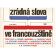 Zrádná slova ve francouzštině (RADINA, Otomar)
