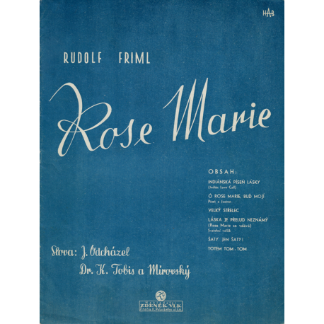 Rose Marie (FRIML, Rudolf)