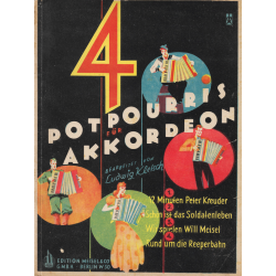 Potpourris für Akkordeon (KLETSCH, Ludwig)