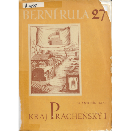 Berní rula 27 - Kraj Prácheňský I (HAAS, Antonín)