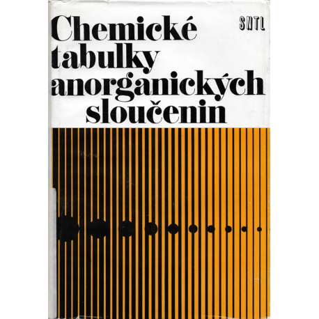 Chemické tabulky anorganických sloučenin (kolektiv autorů)