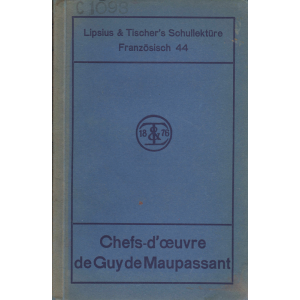 Chefs d'oeuvre de Guy de Maupassant